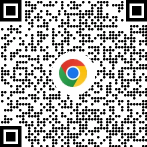QR kodas, kuriuo pasinaudoję atsisiųsite naršyklę „Chrome“ mobiliuosiuose įrenginiuose