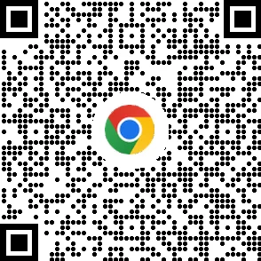 QR kodas, kuriuo pasinaudoję atsisiųsite naršyklę „Chrome“ mobiliuosiuose įrenginiuose